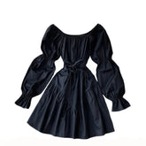 Retro Gothic Bandage Mini Dress